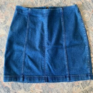 Free People stretchy mini skirt, Size 10